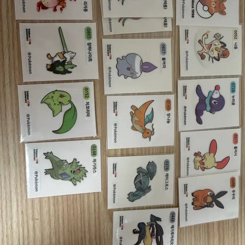 [BUNJANG] Pokemon Sticker Exchange/Sale / 포켓몬스터 띠부씰 교환 판매 합니다