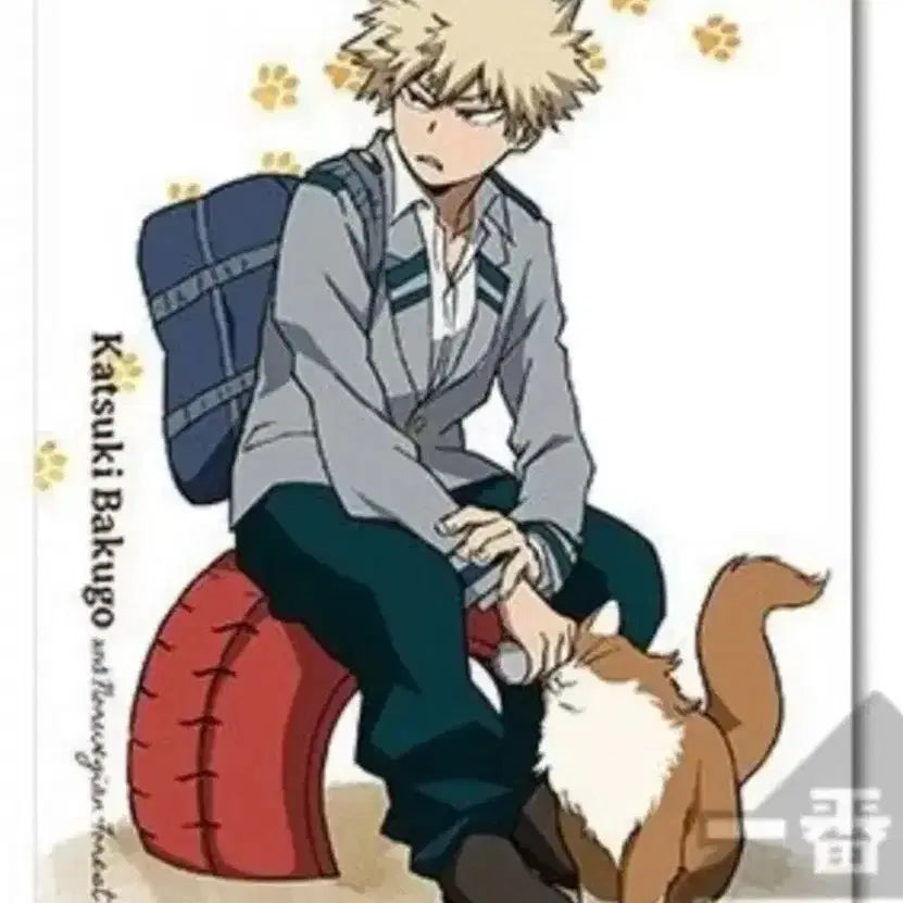 [BUNJANG] My Hero Academia Bakugo Nekokuji Figure / 나히아 히로아카 바쿠고 네코쿠지