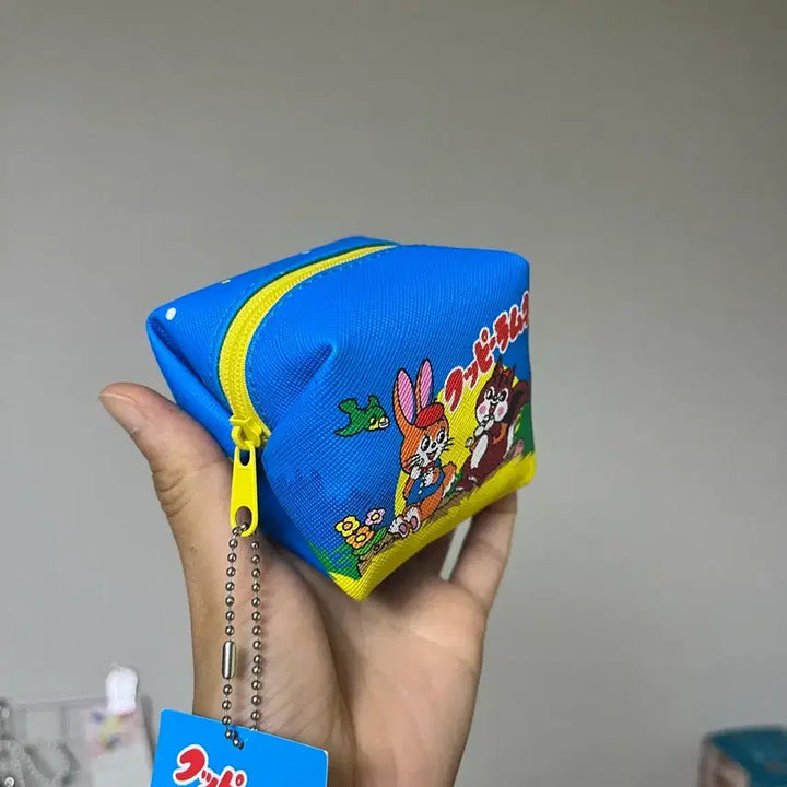 [BUNJANG] Kupira Ramune Square Pouch / 쿠피라무네 사각 파우치 택달림