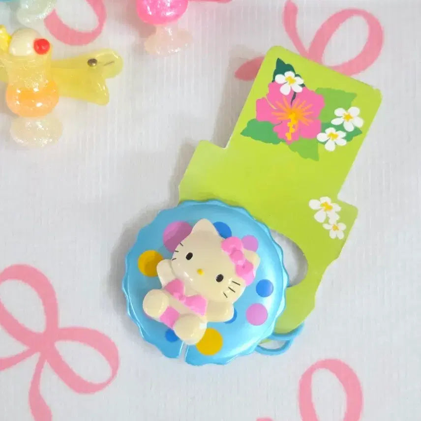 [BUNJANG] Vintage Kitty Hair Tie / 고전키티 헤어끈 머리끈 수영키티