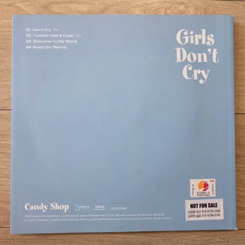 [BUNJANG] Candy Shop Autographed Unreleased Album Photocard / 캔디샵 candy shop 친필싸인 사인 비매 앨범 kpop 포카