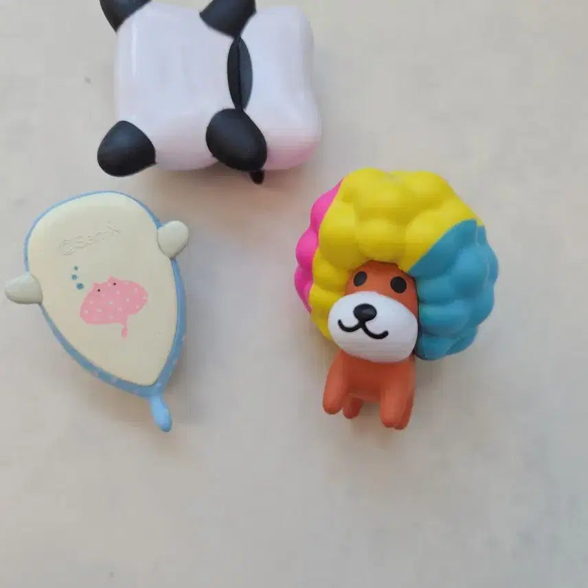 [BUNJANG] San-X All Stars Tarepanda Afrokenn Jinbesan Gacha Bundle Set / 산엑스올스타즈 타래판다 아프로켄 진베상 일괄 가챠