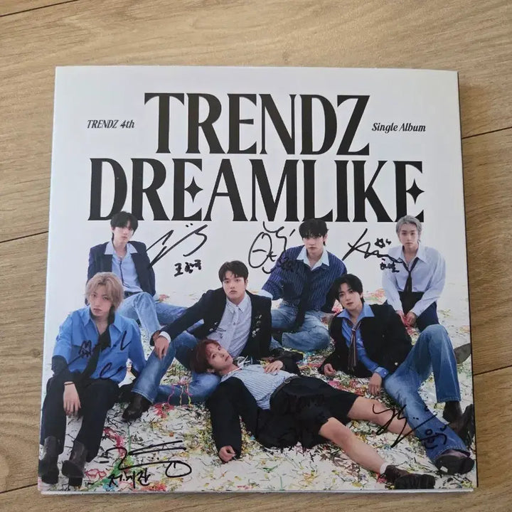 [BUNJANG] Trendz Signed Non-Sale Album / Trendz 트렌드지 친필싸인 비매 앨범 kpop 아이돌 보이그룹