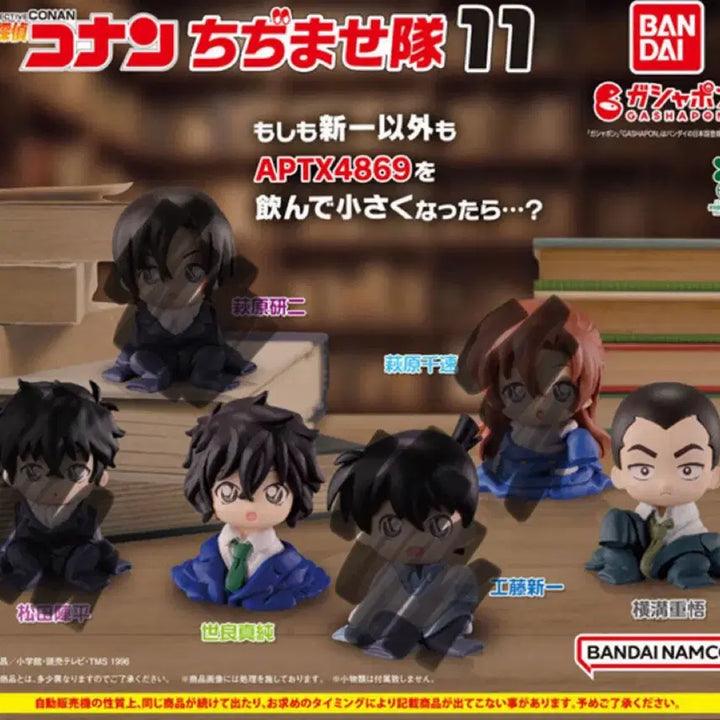 [BUNJANG] Detective Conan Chizimase Vol. 11 Sera &amp; Jugo Sealed Bundle Set / 명탐정 코난 치지마세 11탄 미개봉 세라&amp;쥬고