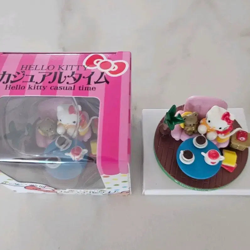 [BUNJANG] Sanrio Hello Kitty Casual Time Figure (New) / (새상품) 헬로키티 캐주얼타임 피규어 새상품