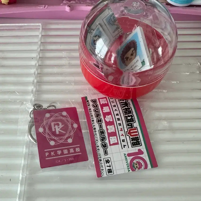 [BUNJANG] The Disastrous Life of Saiki K. Saiki Kusuo Proof Photo Acrylic Keyholder Keychain / 사이키 쿠스오의 재난 증명사진 아크릴 키홀더 키링