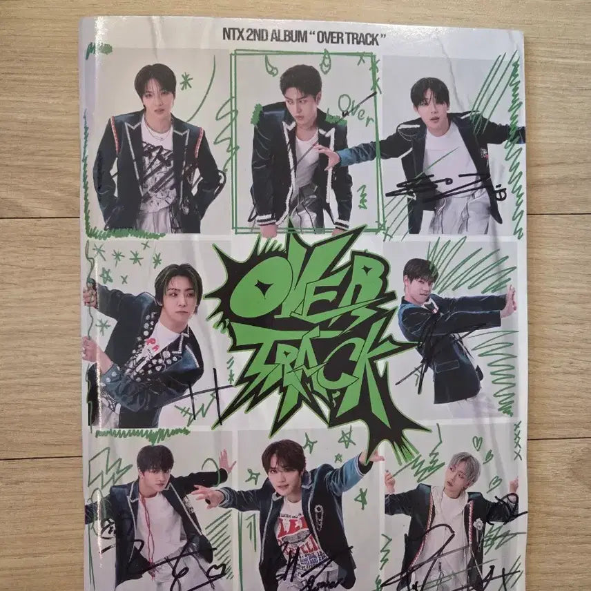 [BUNJANG] NTX 2nd Album Signed Promotional Album Photocard / NTX 엔티엑스 2집 친필 싸인 비매 앨범 kpop 아이돌 보이그룹 포카