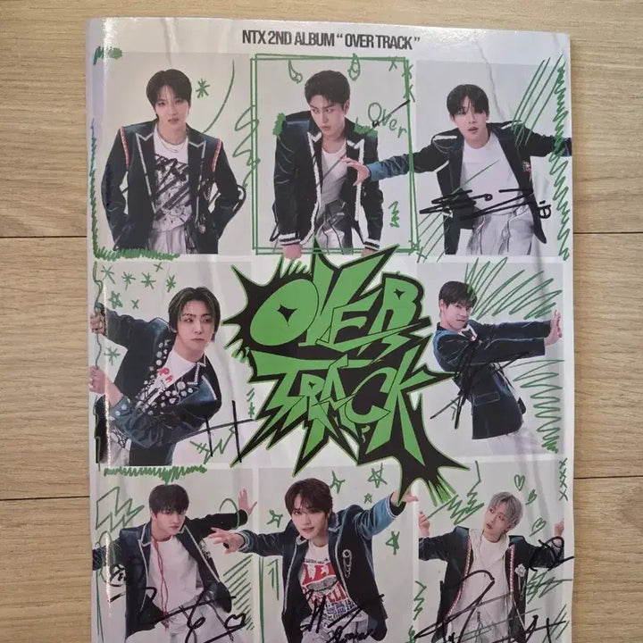[BUNJANG] NTX 2nd Album Signed Promotional Album Photocard / NTX 엔티엑스 2집 친필 싸인 비매 앨범 kpop 아이돌 보이그룹 포카