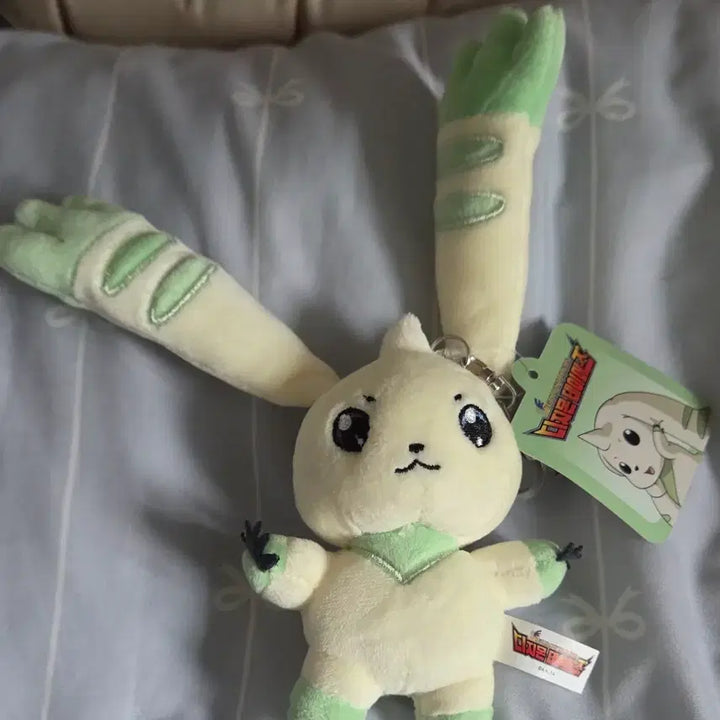 [BUNJANG] Digimon Tamers Terriermon Plush Keyring / 디지몬 테이머즈 테리어몬 인형 키링