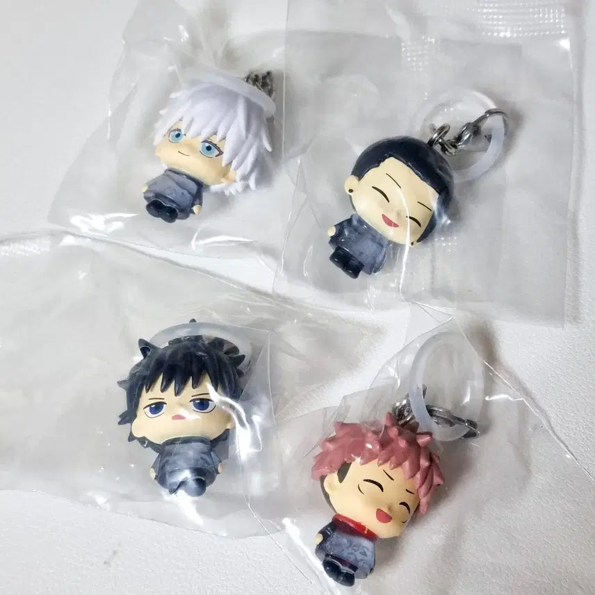 [BUNJANG] Jujutsu Kaisen 5th Anniversary Mezushi Gojo, Geto, Yuji, Megumi Bundle Set / [일괄] 주술회전 5주년 메지루시 고죠 게토 유지 메구미
