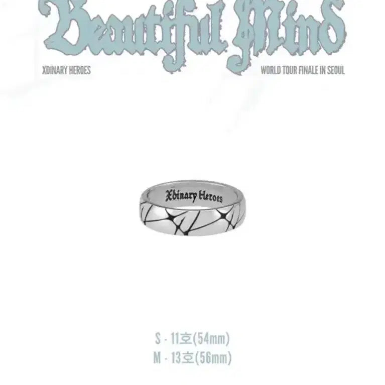 [BUNJANG] Xdinary Heroes Villains Ring / 엑디즈 빌런즈 링 반지
