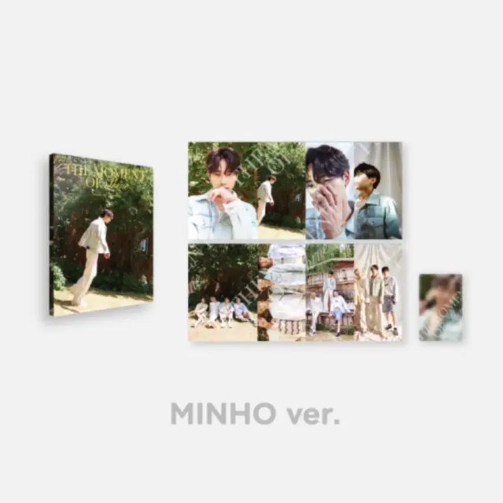 [BUNJANG] SHINee Minho 15th Anniversary The Moment of Shine Postcard Book / 샤이니 민호 15주년 전시 더모먼트오브샤인 엽서북