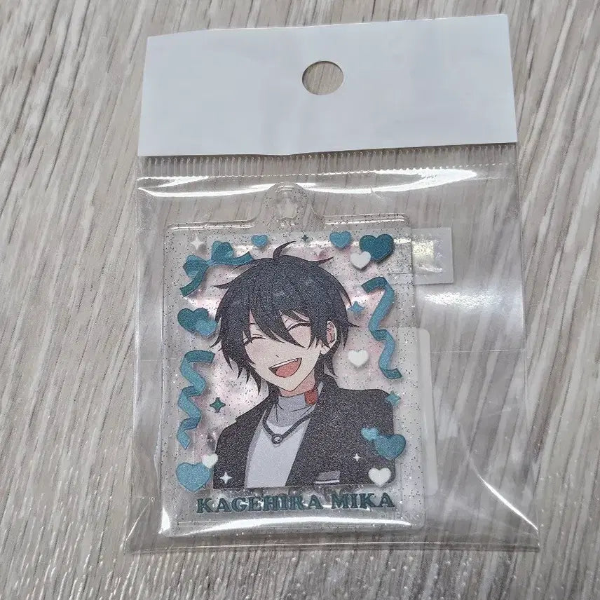 [BUNJANG] Ensemble Stars Valkyrie Mika Kagehira Fukuramé Keychain / 앙상블스타즈 앙스타 발키리 카게히라 미카 푸쿠라메 키링