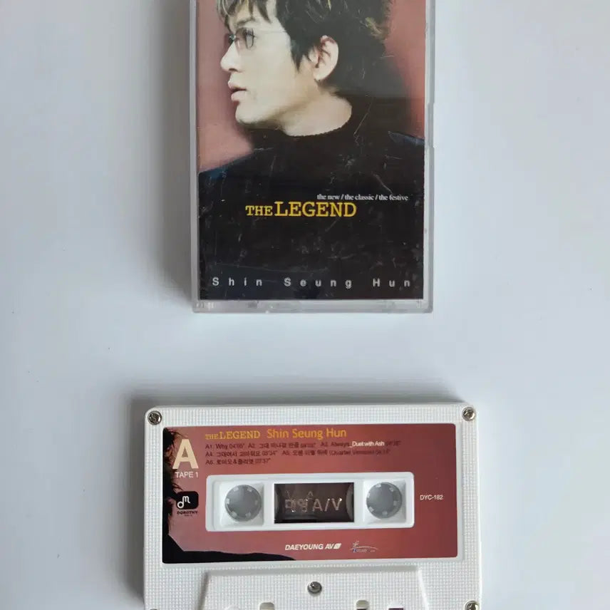 [BUNJANG] Shin Seung Hun Special Album The Legend Cassette Tape / 신승훈 스페셜앨범 The Legend  카세트 테이프