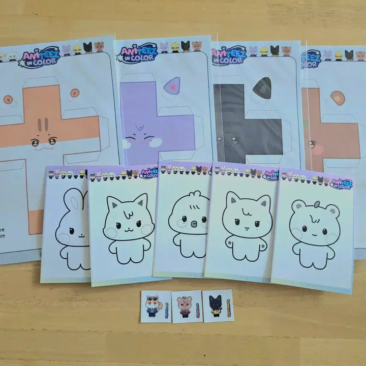[BUNJANG] Ateez ANITEEZ Sticker Set / set 애니티즈 띠부씰 에이티즈 ateez aniteez