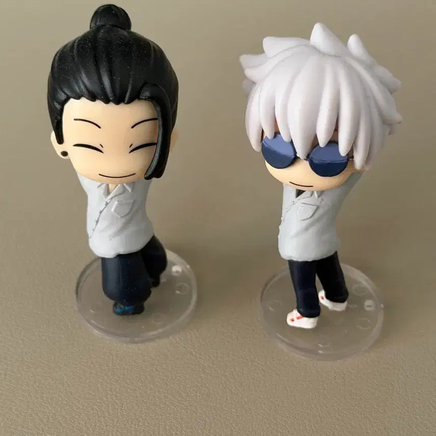 [BUNJANG] Jujutsu Kaisen Gojo, Geto Bundle Mini Standing Figures / 주술회전 고죠, 게토 일괄 미니 스탠딩 피규어