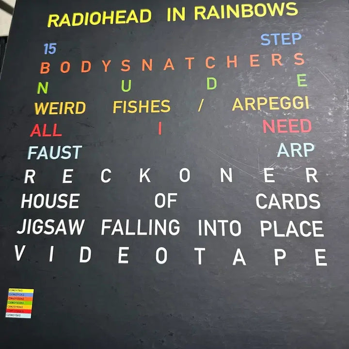 [BUNJANG] Radiohead In Rainbows Limited Edition 2CD 2LP Box Set / 라디오헤드 인레인보우 2cd 2lp 한정판 박스세트