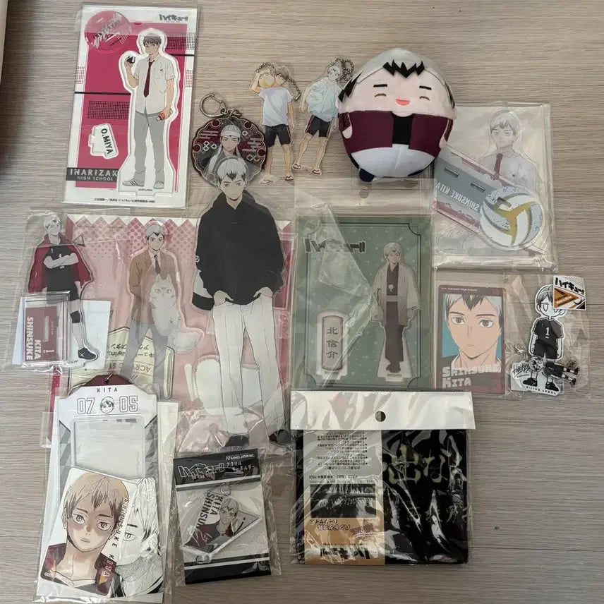 [BUNJANG] Haikyuu Inarizaki Miya Osamu &amp; Kita Shinsuke Merchandise Bundle / 하이큐 이나리자키 미야 오사무 키타 신스케 굿즈 처분 일괄