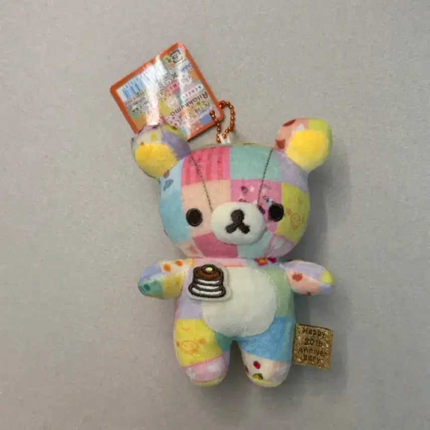 [BUNJANG] Rilakkuma 20th Anniversary Pancake Patchwork Doll / 리락쿠마 20주년 기념 팬케이크 패치워크 인형