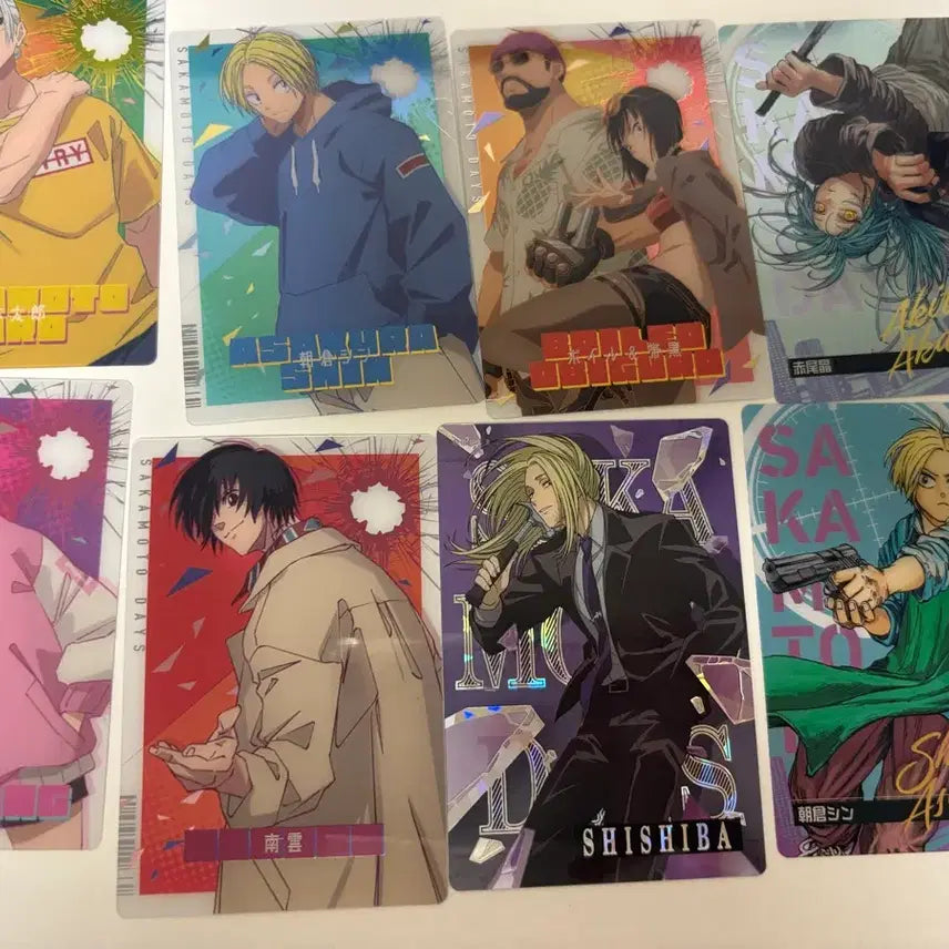 [BUNJANG] Sakamoto Days Wafer Card Bundle Set / 사카모토데이즈 웨하스카드 8장 일괄