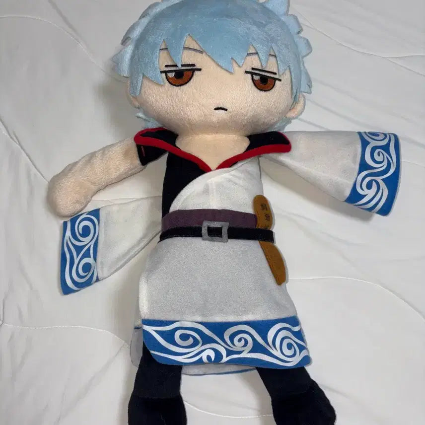 [BUNJANG] Gintama Gintoki Kuttari Plush / 은혼 긴토키 쿳타리 누이