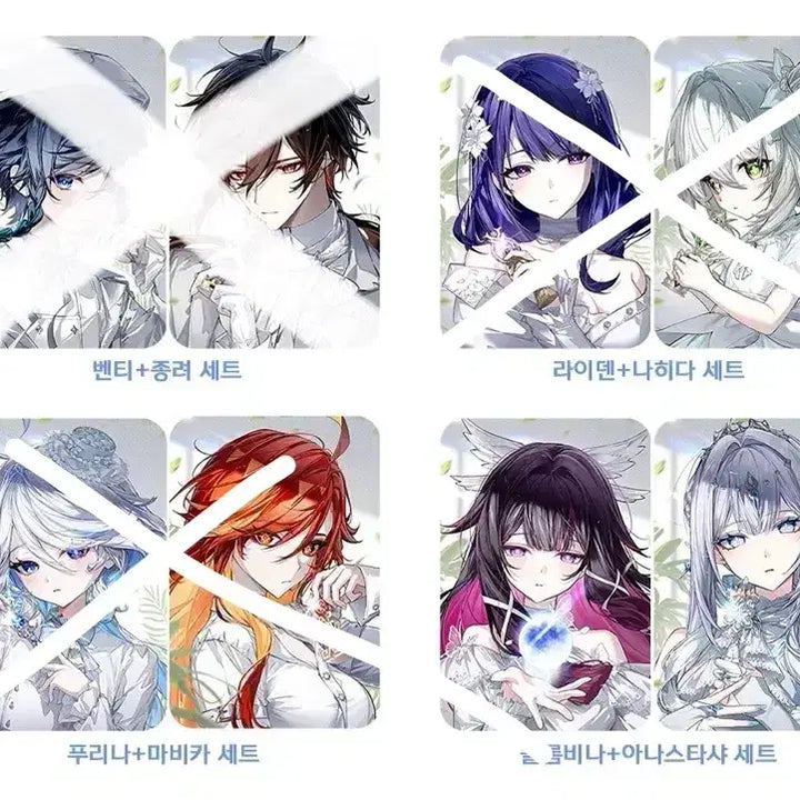 [BUNJANG] Genshin Impact 8th Sin Core Photocard Set by Kkpar (Raiden, Nahida, Furina, Columbina, Anastasia, Venti) / 8서코 ㄲㅍㄹ 님 꽈당큐 원신 8신 코어 포카 포토카드 라이덴 나히다 푸리나 마비카 콜롬비나 아나스타샤 벤티 세트 원가 양도