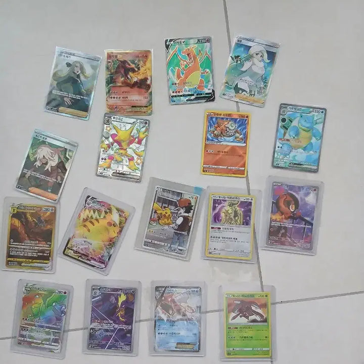 [BUNJANG] Pokemon Card Dream League Pikachu CHR and Korean Edition Cards / 포켓몬카드 일판 드림리그 피카츄 그외 한국판카드 엘범용 포켓몬카드 팔아요