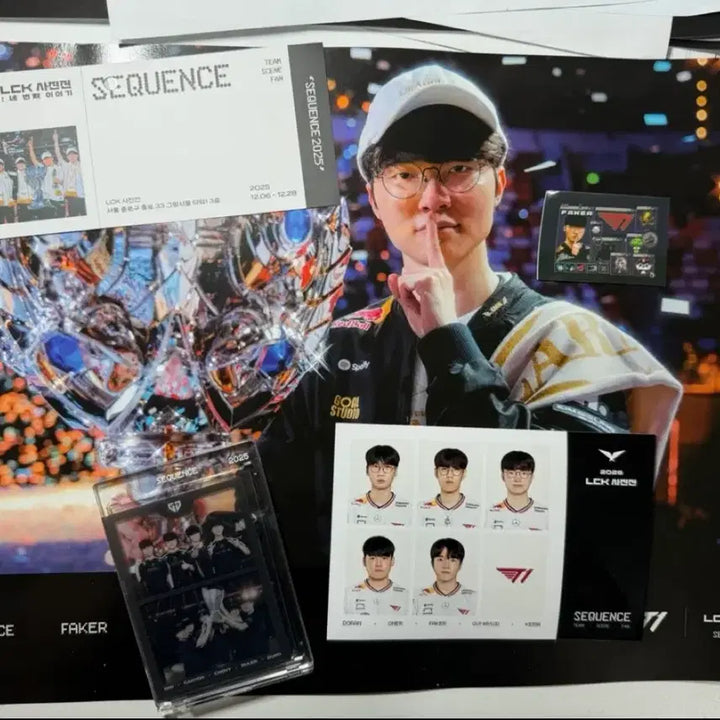 [BUNJANG] T1 Faker 2025 Worlds Championship Poster / T1 Faker 2025 월즈 우승 포스터