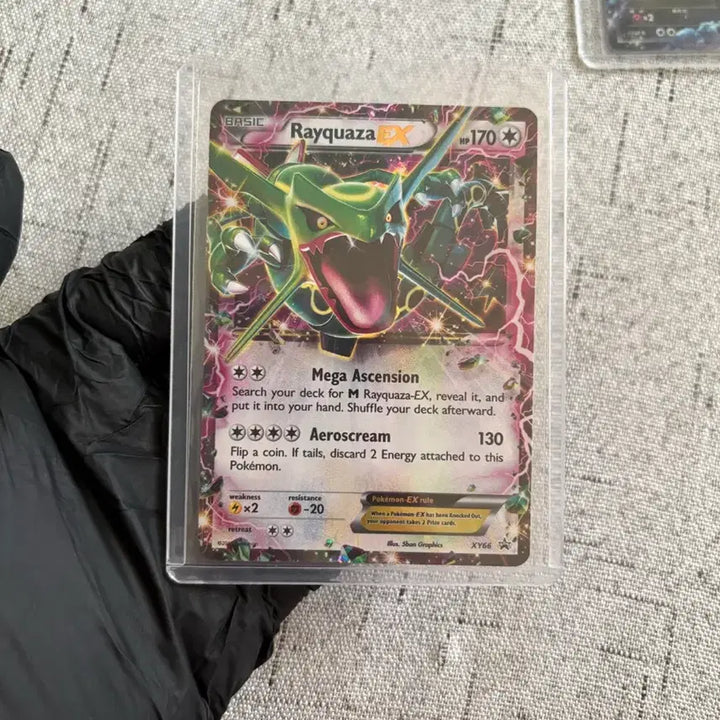 [BUNJANG] Rayquaza EX XY Promo Card / 레쿠쟈 EX P XY 프로모 카드