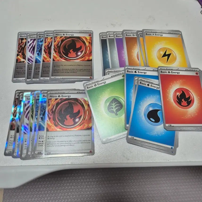 [BUNJANG] Pokemon North America Energy Cards / 북미 포켓몬 카드 에너지