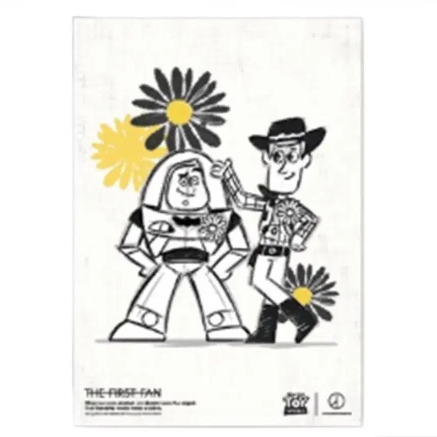 [BUNJANG] PEACEMINUSONE x Toy Story Woody Allen Poster / 토이스토리X피스마이너스원 우디 버즈 포스터