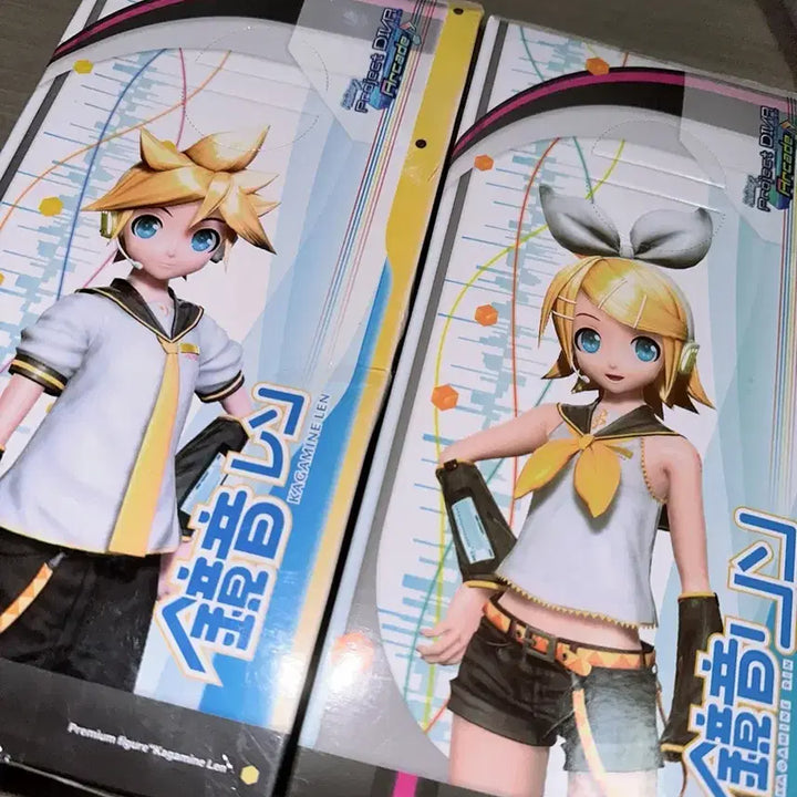[BUNJANG] Kagamine Rin Len Project DIVA Figure Classic / 카가미네 린 카가미네 렌 프로젝트 디바 피규어 고전