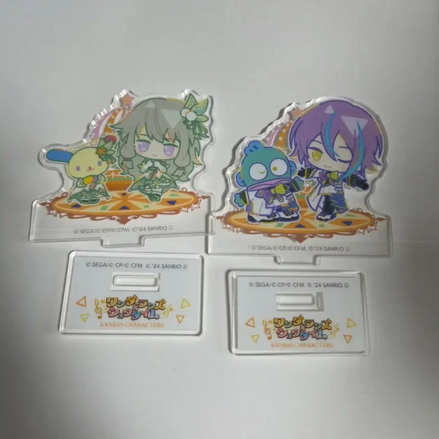 [BUNJANG] Project Sekai Sanrio Collab SD Acrylic Stand Nene Rui / 프세카 프로세카 산리오 콜라보 SD 아크릴 스탠드 네네 루이