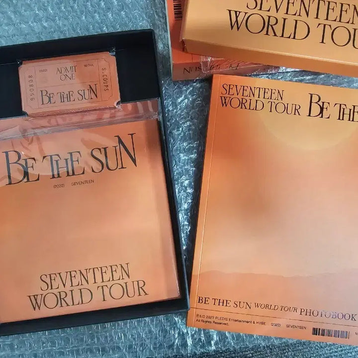 [BUNJANG] SEVENTEEN BETHESUN DVD Tour Diary Photobook Set POB Photocard / 세븐틴 비더썬 dvd 투어 다이어리 포토북 세트 특전 포카 포함