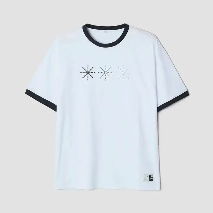 [BUNJANG] SPAO Lucy Ringer Short-Sleeve T-shirt White / 스파오 루시 링거 반팔티 화이트