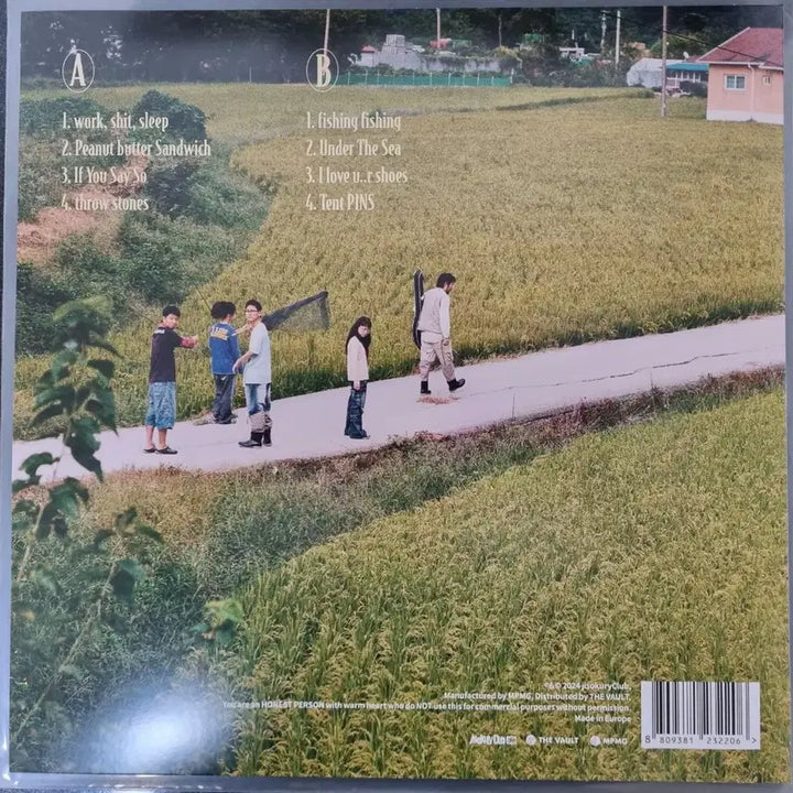 [BUNJANG]  Jisokury Club Anglers 180g LP (Unsealed) / 지소쿠리클럽 lp