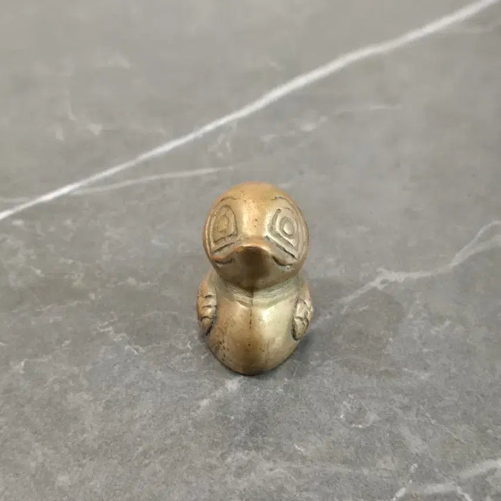 [BUNJANG] Mini Brass Duck Figurine / 미니 황동 오리 장식품