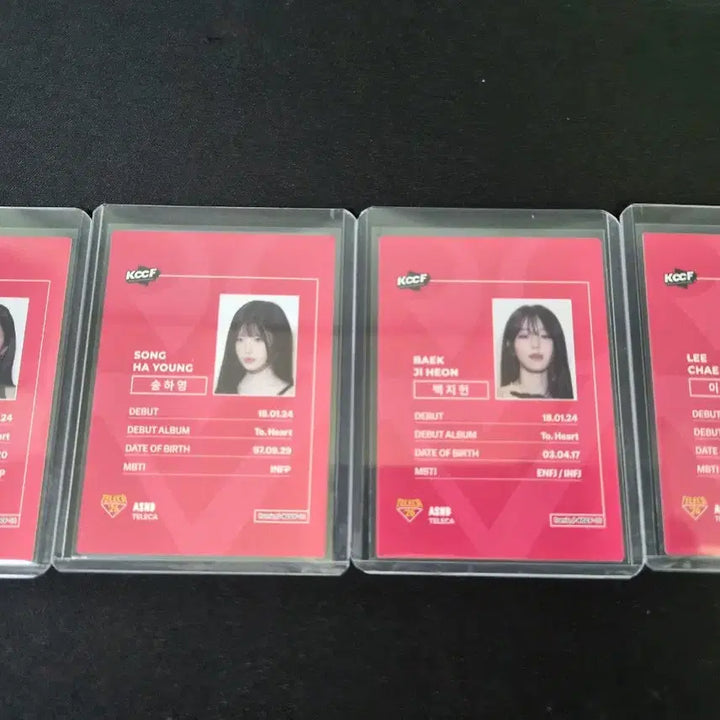 [BUNJANG] fromis_9 Tererka KCCF Promo Photocard Set / 프로미스나인 테레카 KCCF 프로모