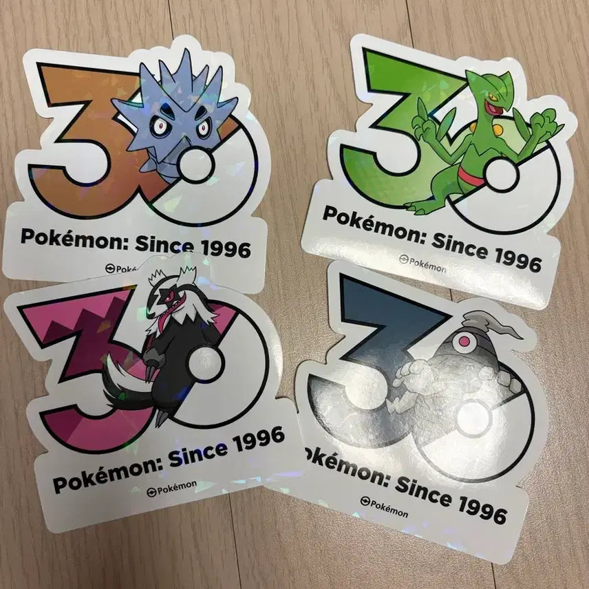 [BUNJANG] Pokemon 30th Anniversary - Tyranitar, Sceptile, Galarian Stunfisk, Mimikyu / 포켓몬스터 30주년 데기라스 나무킹 가라르직구리 미라몽
