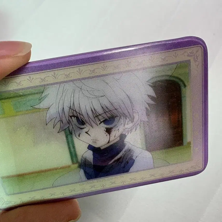 [BUNJANG] Hunter x Hunter Killua Zoldyck Nui Plush &amp; Lenticular Badge Bundle Set / 일괄 헌터헌터 키르아 조르딕 굿즈 허그캬라 누이 렌티큘러 뱃지