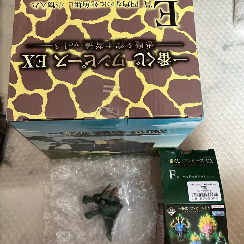 [BUNJANG] One Piece Ichiban Kuji Devilish Trio E &amp; F Prize Magnets Bundle Set / 원피스 제일복권 악마를품은자들 E상+F상 마그넷