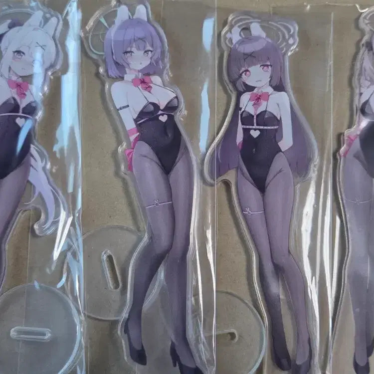 [BUNJANG] Blue Archive Rabbit Squad Bunny Girl Miyako Saki Moe Miyu Acrylic Set / 블루아카이브 래빗소대 바니걸 미야코 사키 모에 미유