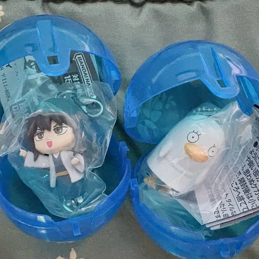 [BUNJANG] Gintama Katsura Kotarou &amp; Elizabeth Gacha Set (Sealed) / 은혼 즈라 엘리자베스 대롱가챠 ( 일괄 / 미개봉 )