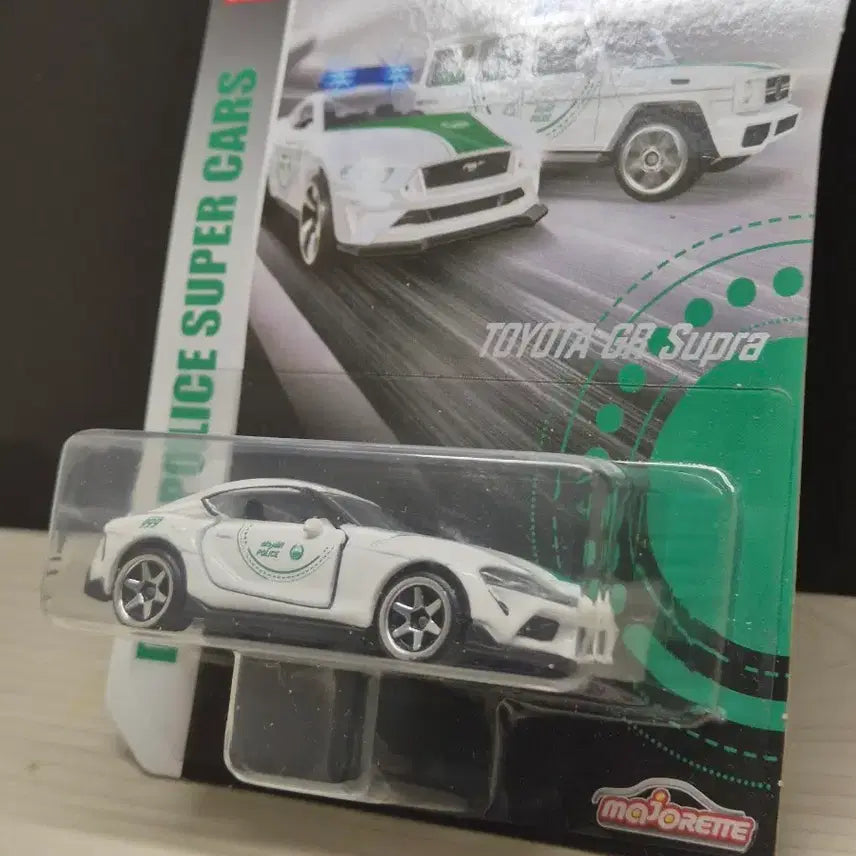 [BUNJANG] Majorette Dubai Police Toyota GR Supra 1/64 Diecast Model / 마조렛 두바이 경찰 토요타 GR 수프라 1/64 다이캐스트