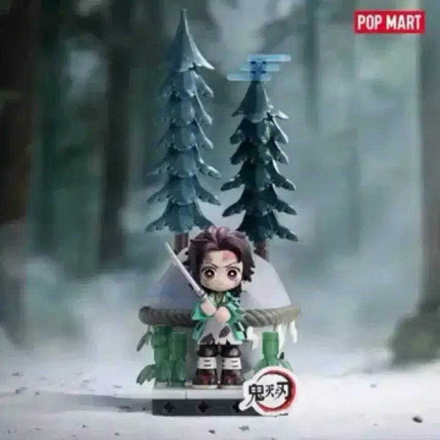 [BUNJANG] Pop Mart Demon Slayer Nezuko Kamado Figurine / 팝마트 귀멸의칼날 입지편 레고 탄지로