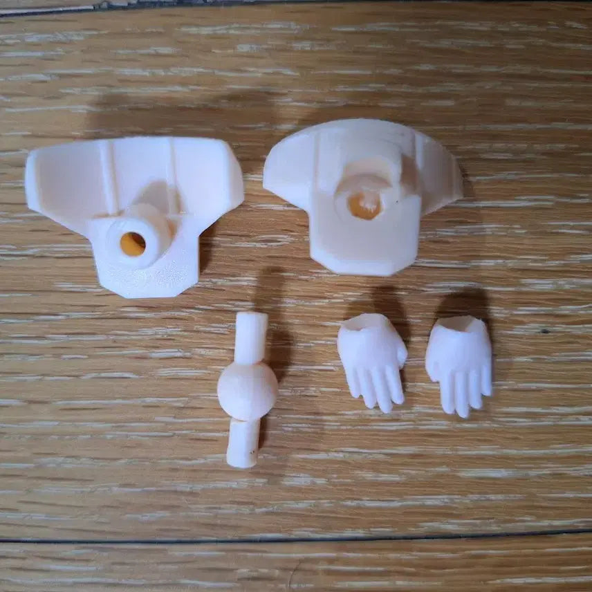 [BUNJANG] Nendoroid &amp; Obitsu Body Parts Set / 넨도 목, 턱 파츠 오비츠 손 파츠