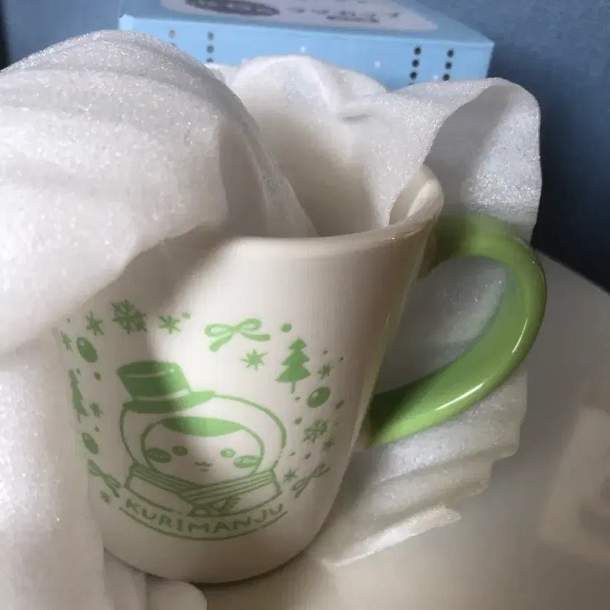 [BUNJANG] Chiikawa Ani-Mi Kuji Christmas Kurimanju Mug Cup (Opened) / 단순개봉) 치이카와 애니마이 쿠지 크리스마스 쿠지 쿠리만쥬 머그컵