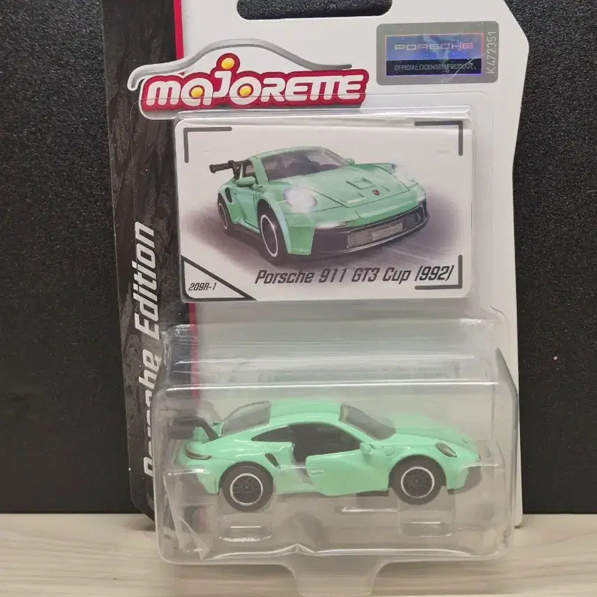 [BUNJANG] Majorette Porsche 911 GT3 Cup Mint Diecast / 마조렛 포르쉐 911 GT3 컵 민트 다이캐스트