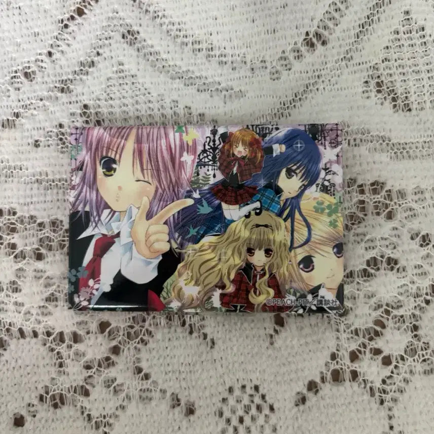 [BUNJANG] Caramel Crayon Character Change (CC) Original Art Random Can Badge Pin Button - Ami / 캐릭캐릭 체인지 캐캐체 원화 랜덤 캔뱃지 핀버튼 아무