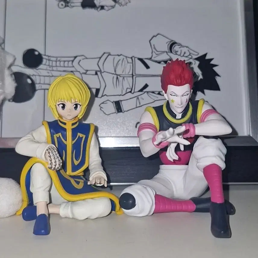 [BUNJANG] Hunter x Hunter Kurapika Hisoka Swarasetai Gacha Figures Bundle Set / (일괄)헌터헌터 크라피카 히소카 스와라세타이 가챠 피규어